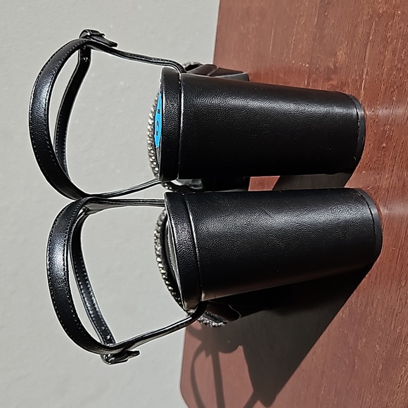 Steve Madden black studded platform sandals size 10 - Picture 4 of 11